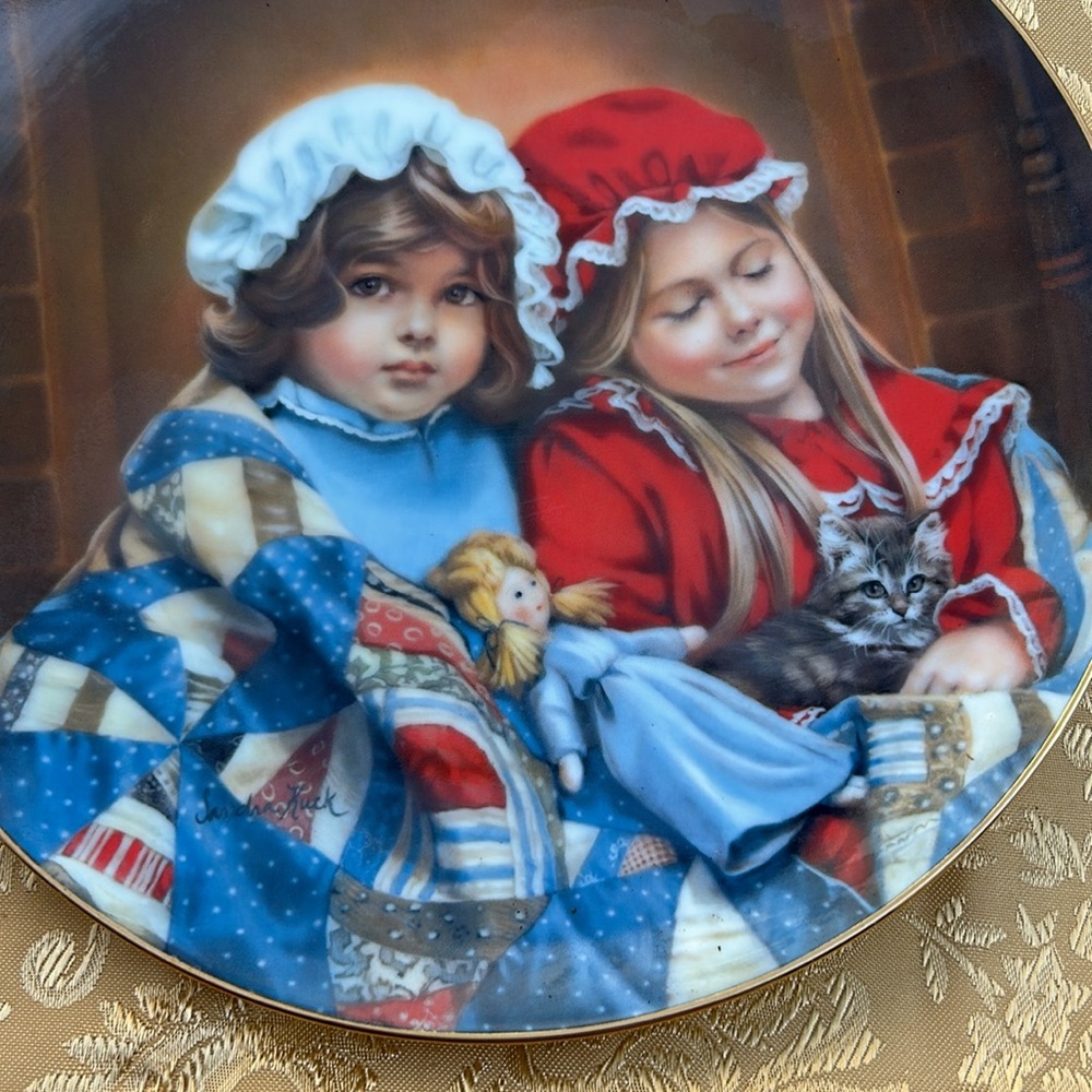 1984 Reco Collection Fireside Dreams Made in USA